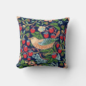 ウィリアム・モリス・ストロベリー泥棒 クッション (正面)