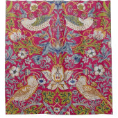 ウィリアム・モリス・ストロベリー泥棒 シャワーカーテン (正面)