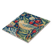 ウィリアム・モリス・ストロベリー泥棒 タイル (側面)