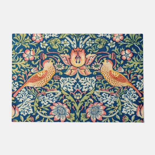 ウィリアム・モリス・ストロベリー泥棒 ドアマット (正面)