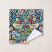 ウィリアム・モリス・ストロベリー泥棒 バスタオルセット (ウォッシュタオル)