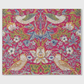 ウィリアム・モリス・ストロベリー泥棒 ラッピングペーパー (フラット)