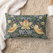 ウィリアム・モリス・ストロベリー泥棒 ランバークッション (ブランケット)