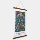 ウィリアム・モリス・ストロベリー泥棒 吊り下げ型タペストリー (傾斜あり)