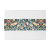 ウィリアム・モリス・ストロベリー泥棒 招待状ベリーバンド (裏面例)