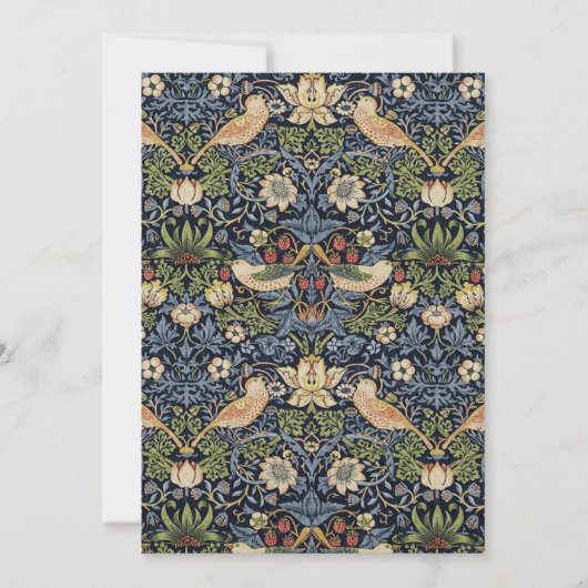 ウィリアム・モリス・ストロベリー泥棒 招待状 (正面)