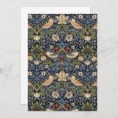 ウィリアム・モリス・ストロベリー泥棒 招待状 (正面/裏面)