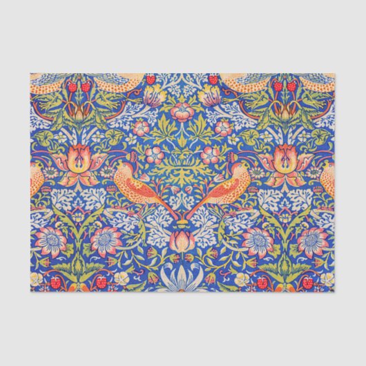 ウィリアム・モリス・ストロベリ泥棒絵画の有名な 薄葉紙 (正面)