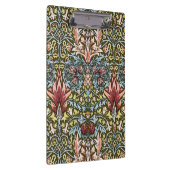 ウィリアム・モリス・スネークヘッド花柄 クリップボード (右)