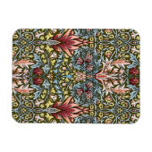 ウィリアム・モリス・スネークヘッド花柄 マグネット (横)