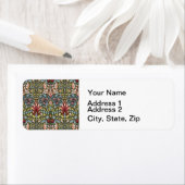 ウィリアム・モリス・スネークヘッド花柄 ラベル (インサイチュ)