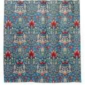 ウィリアム・モリス・スネークヘッド シャワーカーテン (正面)