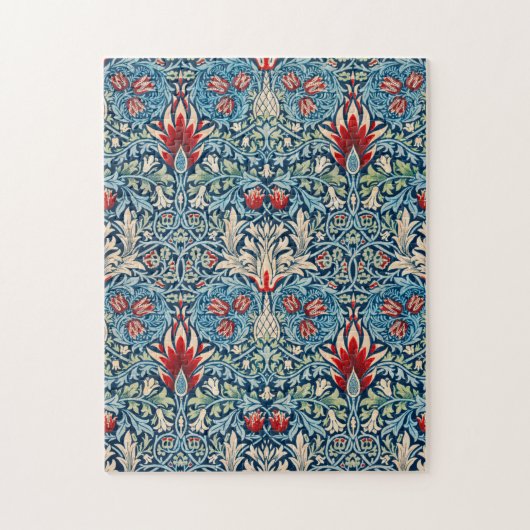 ウィリアム・モリス・スネークヘッド ジグソーパズル (縦)