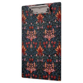 ウィリアム・モリス・スネークヘッド・ダーク・パターン クリップボード (左)