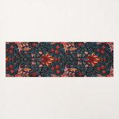 ウィリアム・モリス・スネークヘッド・ダーク・パターン ヨガマット (裏面(横))