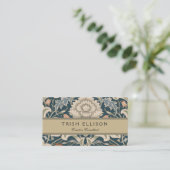 ウィリアム・モリス セブン フラワーガーデン フラワー クラシック 名刺 (スタンド正面)