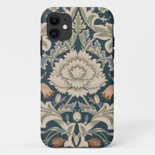 ウィリアム・モリス セブン フラワーガーデン フラワー クラシック iPhone 11 ケース
