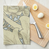 ウィリアム・モリス・セント・ジェームス・アカンサス壁紙 キッチンタオル (四つ折り)