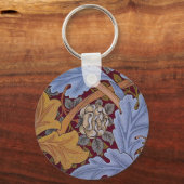 ウィリアム・モリス・セント・ジェームス・アカンサス壁紙 キーホルダー (正面)