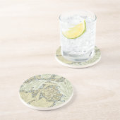 ウィリアム・モリス・セント・ジェームス・アカンサス壁紙 コースター (側面)