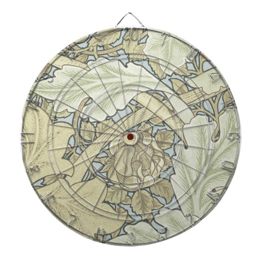 ウィリアム・モリス・セント・ジェームス・アカンサス壁紙 ダーツボード (正面)