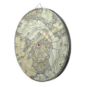 ウィリアム・モリス・セント・ジェームス・アカンサス壁紙 ダーツボード (正面右)