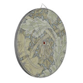 ウィリアム・モリス・セント・ジェームス・アカンサス壁紙 ダーツボード (正面左)