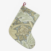 ウィリアム・モリス・セント・ジェームス・アカンサス壁紙 ラージクリスマスストッキング (正面 (吊り時))