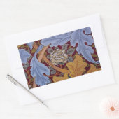 ウィリアム・モリス・セント・ジェームス・アカンサス壁紙 長方形シール (封筒)