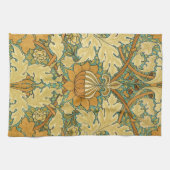 ウィリアム・モリス・セント・ジェームス・チンツ キッチンタオル (横)