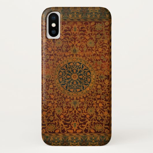 ウィリアム・モリス タペストリー カーペット ラグ Case-Mate iPhoneケース (裏面)