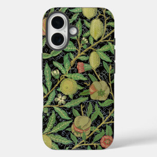 ウィリアム・モリス ダークポメグラネート フルーツ柄 iPhone 16ケース