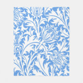 ウィリアム・モリス・チスル フリースブランケット (正面)