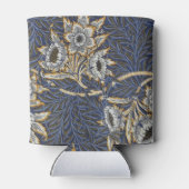 ウィリアム・モリス・チューリップとウィロー花柄 缶クーラー (裏面)