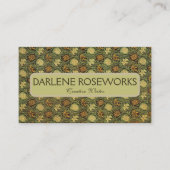 ウィリアム・モリス・チューリップとリリー 名刺 (正面)