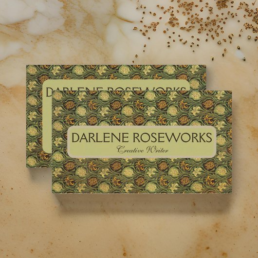 ウィリアム・モリス・チューリップとリリー 名刺