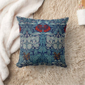 ウィリアム・モリス・チューリップ&バラ クッション (ブランケット)