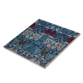 ウィリアム・モリス・チューリップ&バラ タイル (側面)