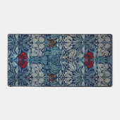 ウィリアム・モリス・チューリップ&バラ デスクマット (正面)