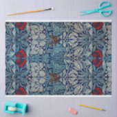 ウィリアム・モリス・チューリップ&バラ 薄葉紙 (クラフト)