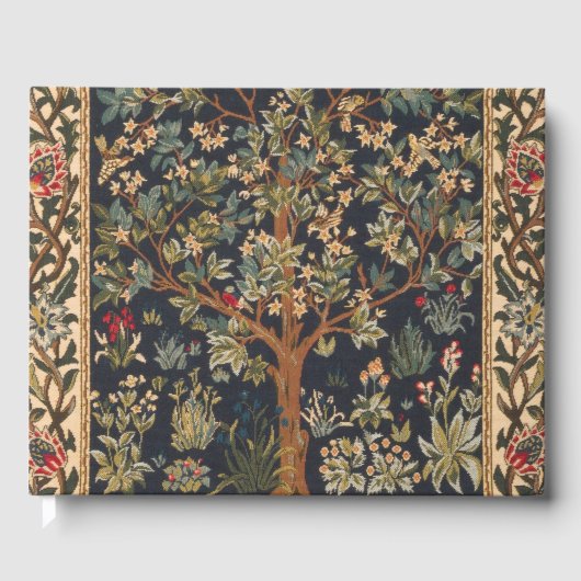 ウィリアム・モリス – ツリー・オブ・ライフ・オリジナル ゲストブック (正面)