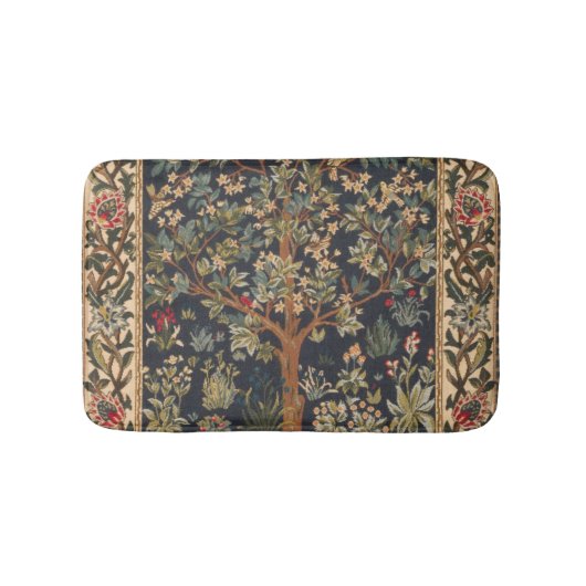 ウィリアム・モリス – ツリー・オブ・ライフ・オリジナル バスマット (正面)