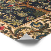 ウィリアム・モリス – ツリー・オブ・ライフ・オリジナル ポスター (角)