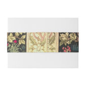 ウィリアム·モリス·ツリー·オブ·ライフ·フローラ·アート 招待状ベリーバンド (裏面例)