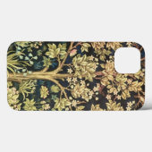 ウィリアム・モリス・ツリー・オブ・ライフ・フローラ・ヴィンテージ Case-Mate iPhoneケース (裏面 (横))