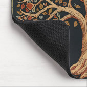 ウィリアム・モリス ツリー・オブ・ライフ ヴィンテージ プレラファエル派 マウスパッド (コーナー)