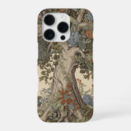 ウィリアム・モリス ツリー・オブ・ライフ ヴィンテージ プレ・ラファエリット iPhone 16 PROケース