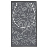 ウィリアム・モリス・ティスルフローラ壁紙フラワーアート スモールペーパーバッグ (裏面)