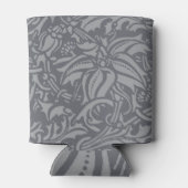 ウィリアム・モリス・ティスルフローラ壁紙フラワーアート 缶クーラー (裏面)