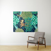 ウィリアム・モリス・ディアバイ・ブルック・インディゴ・タペストリー タペストリー (インサイチュ(横))